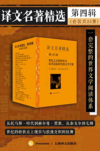 《译文名著精选·第四辑》[套装共25册]大书屋